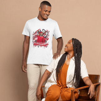 Bold grad modern trendy graduation personalized t shirt