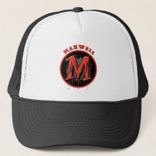 Bold Graffiti Monogram "M" - Anpassadet Urban Keps