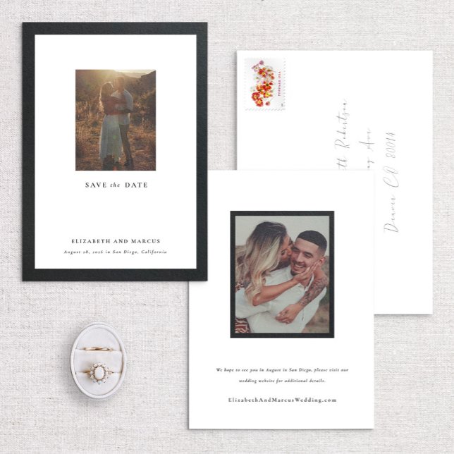 Bold Gräns Modern Gallery Ram Spara datum Datumet (Skapare uppladdad)