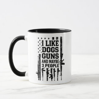 Bold, Gritty Statement Mug for the Dog-Loving Rebe Mugg