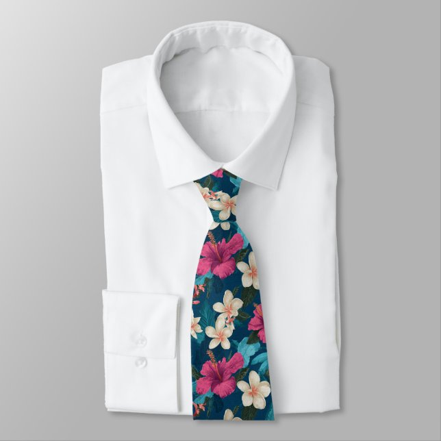 Bold Groomsmen Gift Tropical Flower Slips (Bunden)