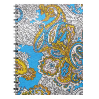 Bold Grungy Islamic Psychedelic Ornament Anteckningsbok