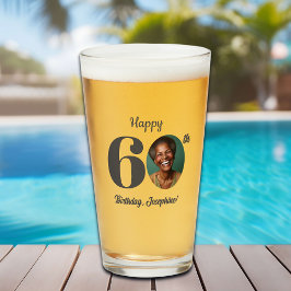 Bold Happy 60th Birthday Photo Glaskopp