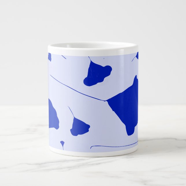 Bold Himalayan blue poppies Jumbo-kaffe kopp Jumbo Mugg (Framsidan)