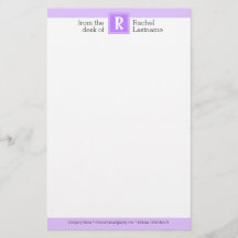 Bold Initial & Namn Monogram