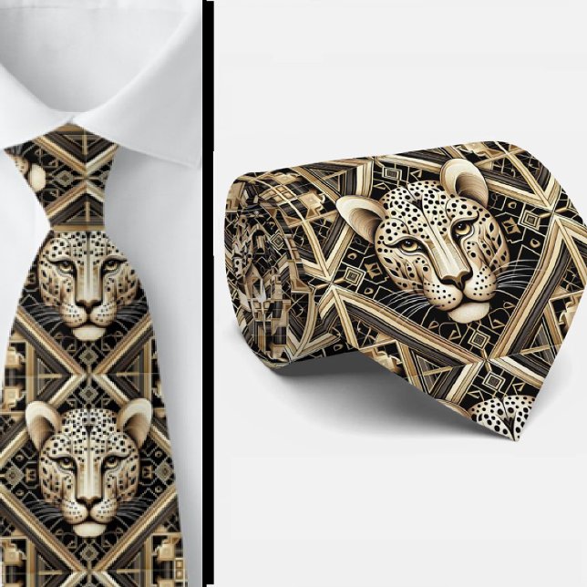 Bold Leopard Tie | Masculine Men's Fashion Slips (Skapare uppladdad)