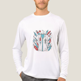 Bold Medical Sweatshirt – Wings & Syringe Design T Shirt