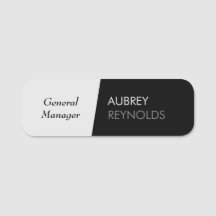 Bold Modern Black and White Professionell Company