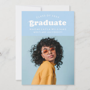 BOLD MODERN RETRO STUDENT INBJUDAN TILL STUDENTE