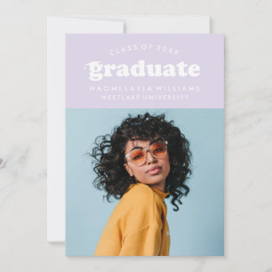 BOLD MODERN RETRO STUDENT INBJUDAN TILL STUDENTE