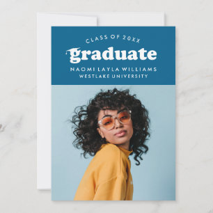 BOLD MODERN RETRO STUDENT INBJUDAN TILL STUDENTE