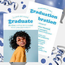 BOLD MODERN RETRO STUDENT | INBJUDAN TILL STUDENTE