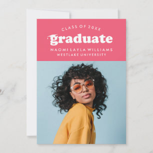 BOLD MODERN RETRO STUDENT   INBJUDAN TILL STUDENTE