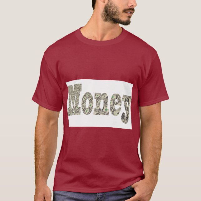 Bold Money Print T-Shirt for Trendsetters (Framsida)