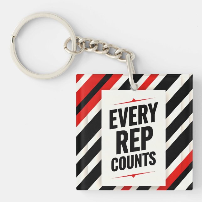 Bold Motivational Poster – “EVERY REP COUNTS” (Framsidan)