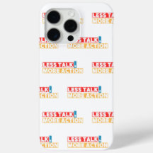 Bold Motivational Quote – Less Talk, More Action