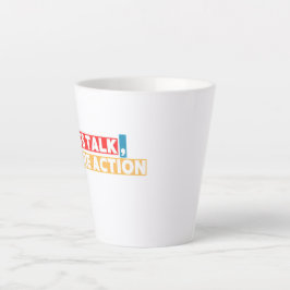 Bold Motivational Quote – Less Talk, More Action