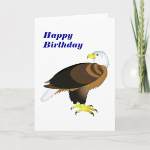 Bold Örn Birthday Kort