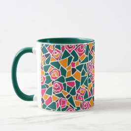 Bold Outline Rose Love Mugg