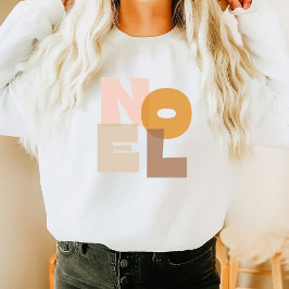 Bold Pastel Noel Women Sweatshirt T Shirt