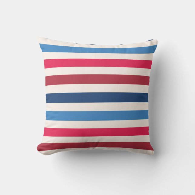 Bold Patriotic Rand Kudde (Framsida)