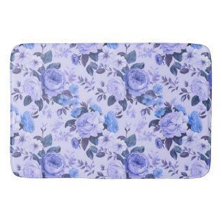 Bold periwinkle påstående färg badrumsmatta