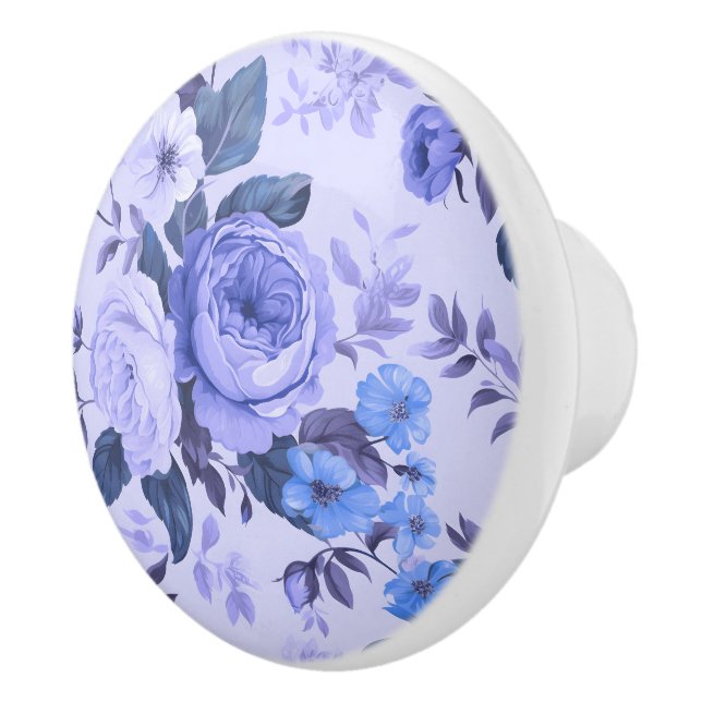 Bold periwinkle påstående färg knopp (Höger)