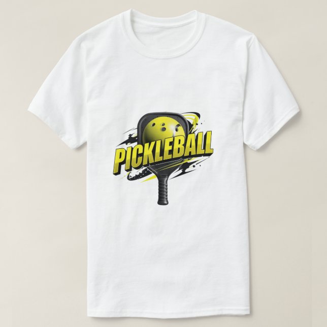 Bold Pickleball Graphic Shirt | Modern Sport Typog T (Design framsida)