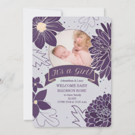 Bold Plum Botanical Det är ett meddelande om flick