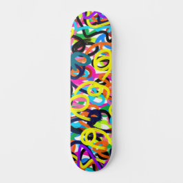 Bold Pop Art Mini Skateboard Bräda 18,5 Cm