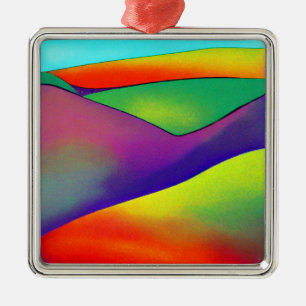 Bold Rainbow Backe Julgransprydnad Metall