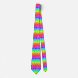 Bold Rainbow Multi-färg Manar Tie Slips