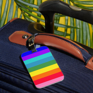 Bold Rainbow Rand Bagagebricka