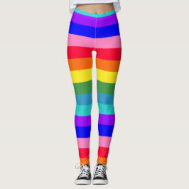 Bold Rainbow Rand leggings