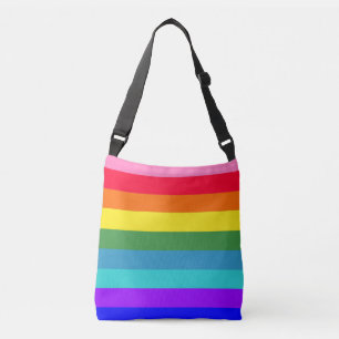 Bold Rainbow Rand till påse Axelväska