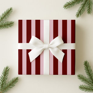 Bold Rand-Helgdag-papp för uppsving i Burgundy och Presentpapper
