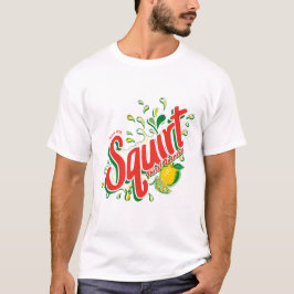 Bold Retro ’Squirt Thirst Quencher’ Citrus Soda T Shirt