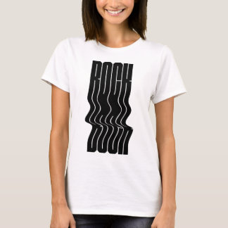 bold Rock logo design T Shirt