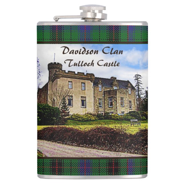 Bold Scottish Davidson Klans Tulloch Castle Fickplunta (Framsidan)