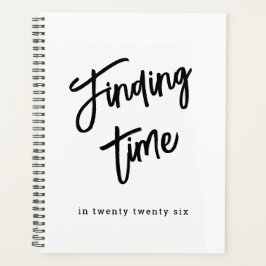 Bold Script Typography Black & White Custom Name