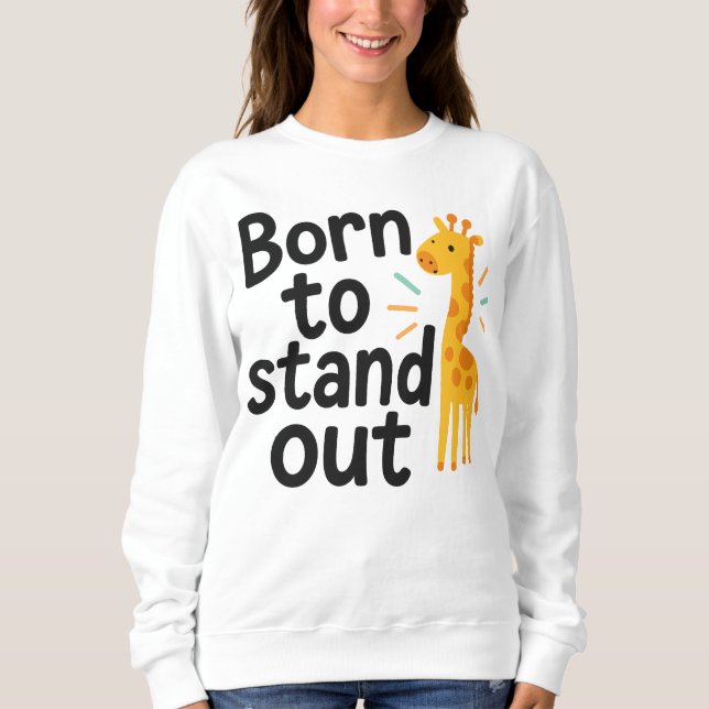 Bold Spirit: Born för att stå ut T Shirt (Framsida)