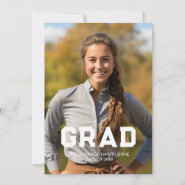 Bold Sport Athlete Photo Grad Meddelande