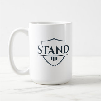 Bold “STAND” Inspirational Christian Mug Kaffemugg