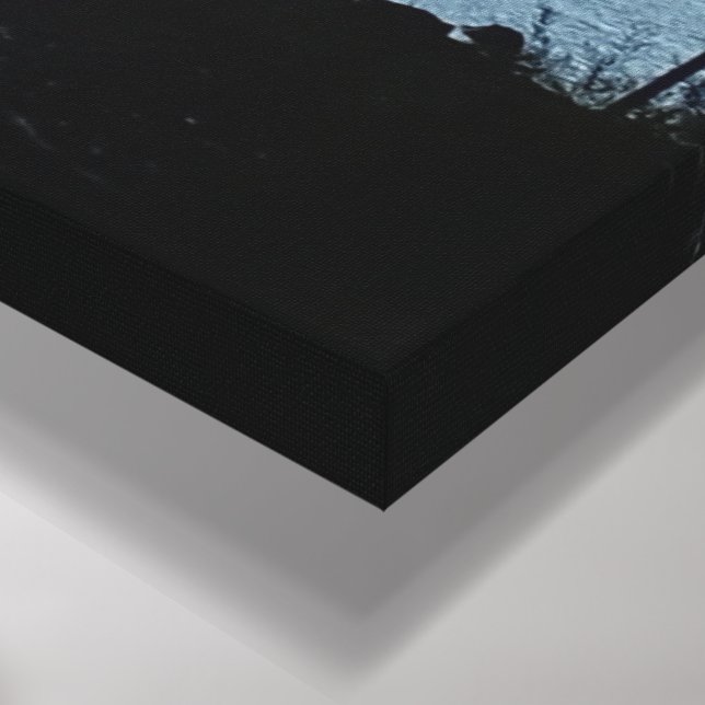 Bold Stark Contrast Canvastryck (Hörn (nedre))