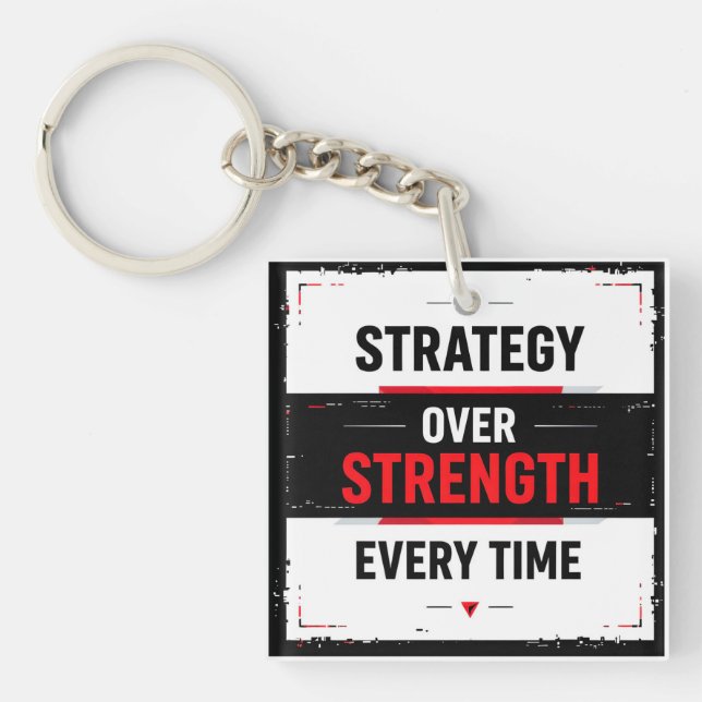 Bold "Strategy Over Strength Every Time" Graphic w (Framsidan)