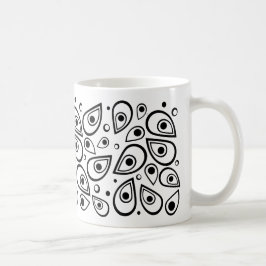 Bold TearDrop Dot Mugg