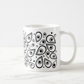 Bold TearDrop Dot Mugg