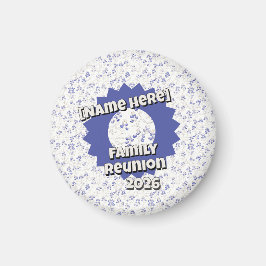 Bold Texas Bluebonnets, Family Reunion,  Magnet