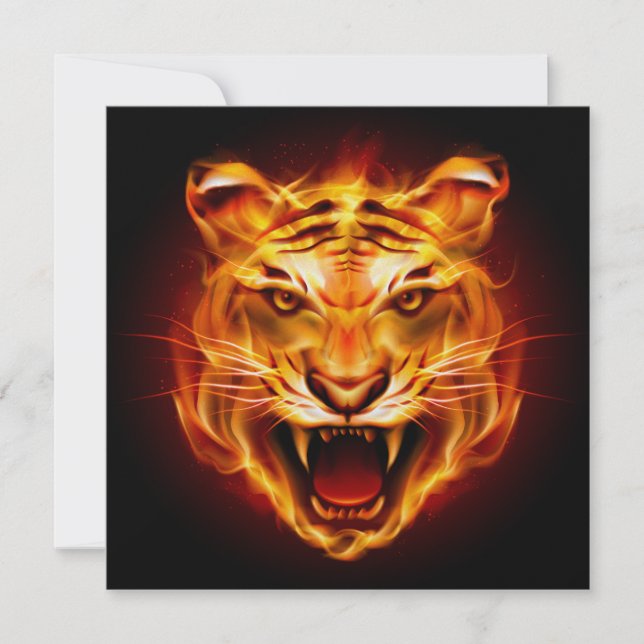 Bold Tiger-inbjudan - SRF Inbjudningar (Framsida)