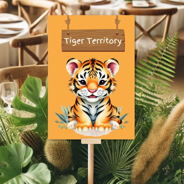 Bold Tiger Territorium Jungle Safari Bord Card Bordsnummer (Skapare uppladdad)